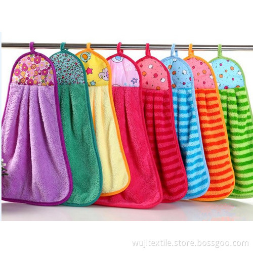 Microfiber Lovely Designed Hand Cleaning Towel for Children (WJ-CH1552)